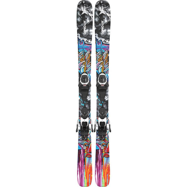 Atomic Jr Bent 140-150 Skis + L 6 GW Bindings Kids